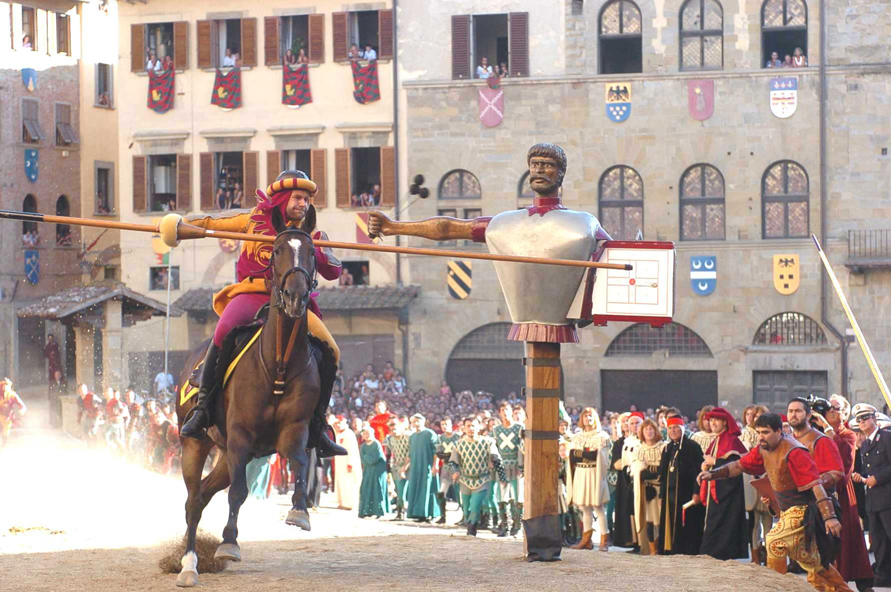 Giostra del Saracino Arezzo Il Molinaccio